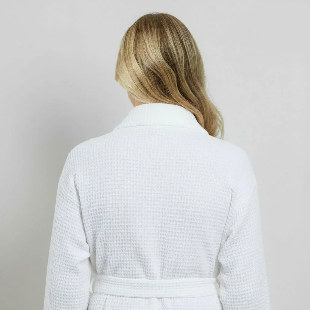 Waffle Weave Spa Robe