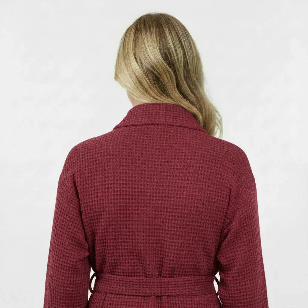 Waffle Weave Spa Robe
