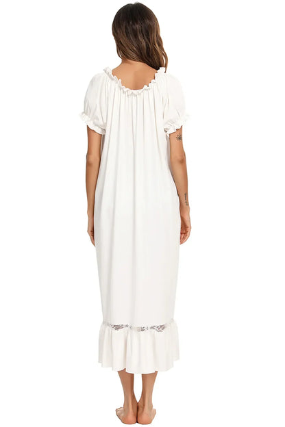 Lace Detail Lounge Dress