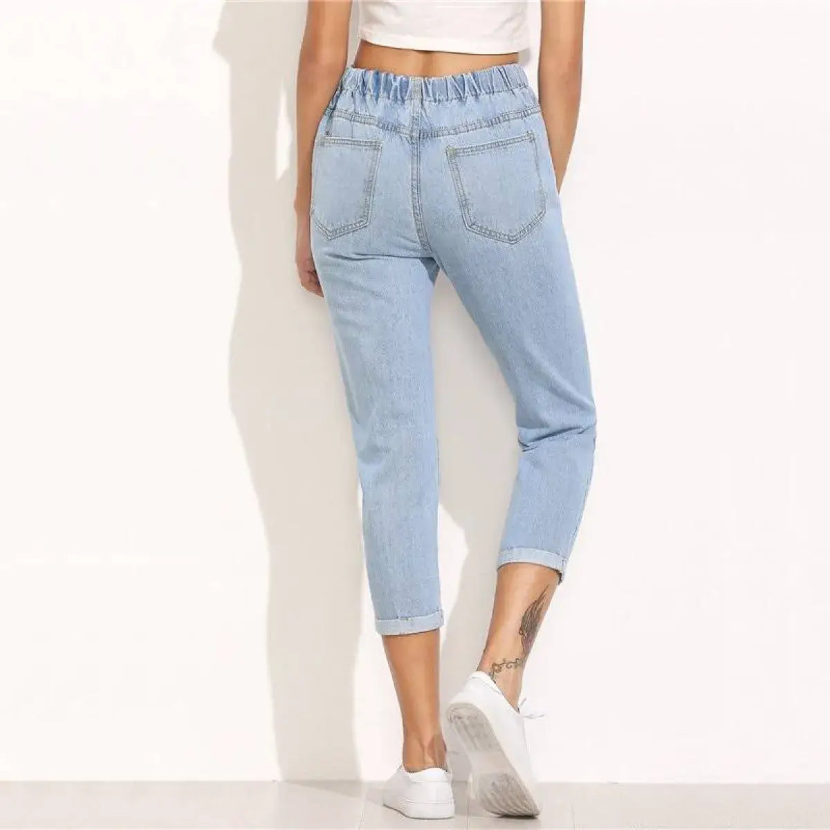 Women’s Casual Ripped Skinny Jeans