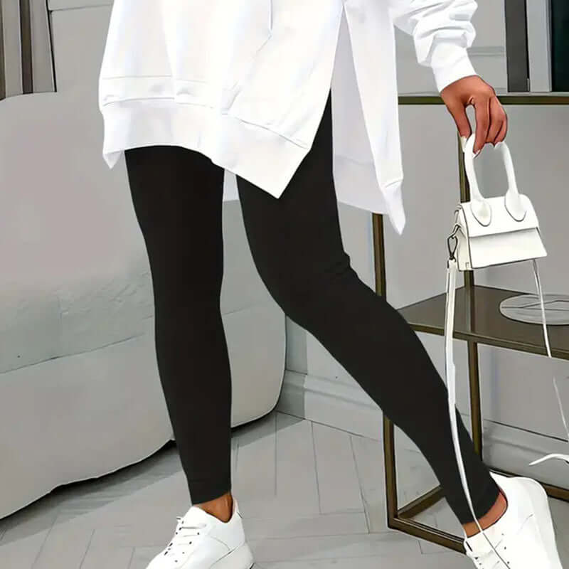 Women’s Letter Print Hoodie & Leggings Set