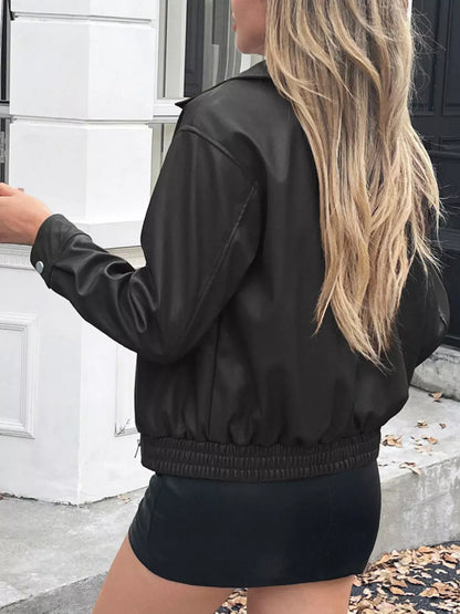 Zip-Up Long Sleeve Jacket