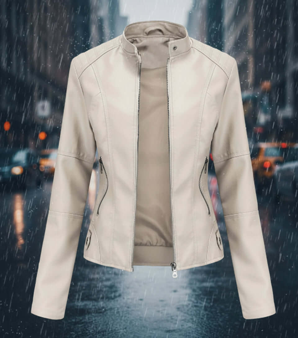 Women's Classic Leather Jacket