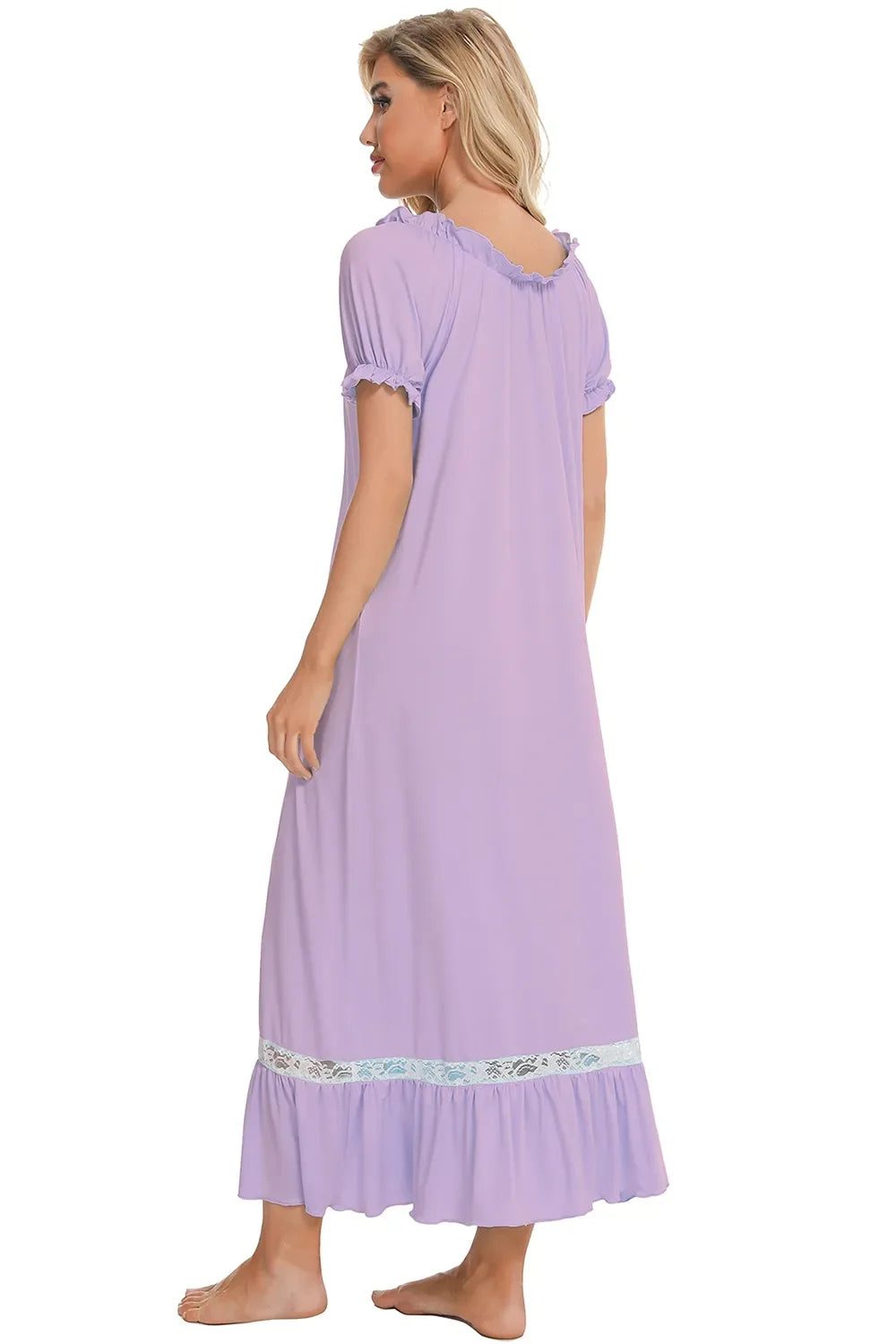 Lace Detail Lounge Dress