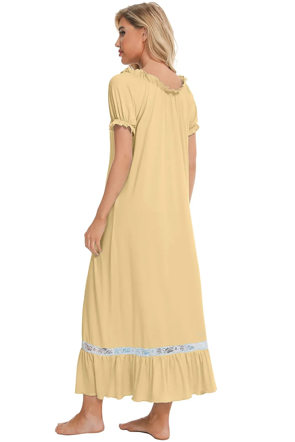 Lace Detail Lounge Dress