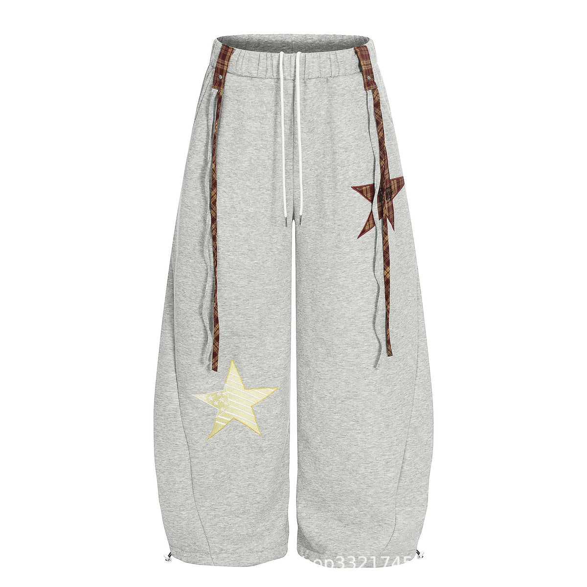 Women’s Starry Embroidered Fleece-Lined Pants