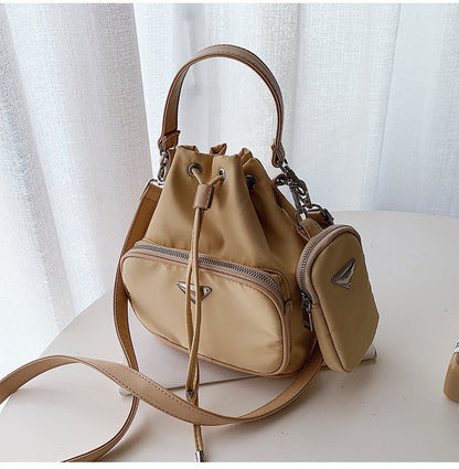 Women’s Nylon Shoulder Tote Bag