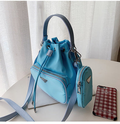 Women’s Nylon Shoulder Tote Bag