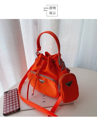 Women’s Nylon Shoulder Tote Bag