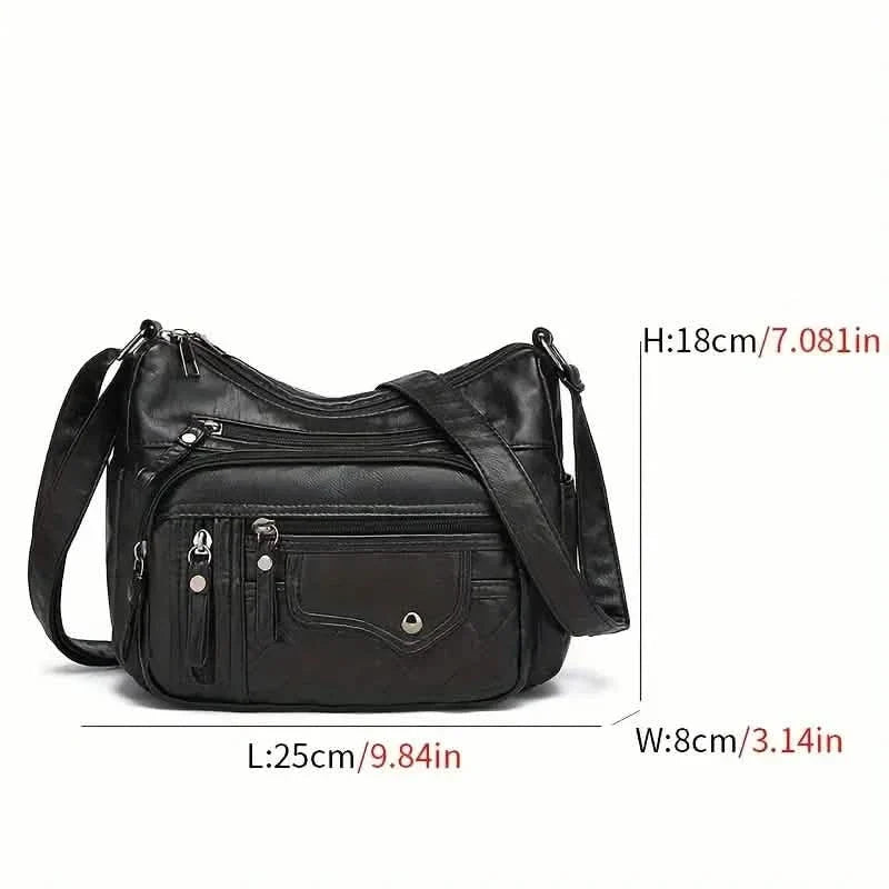 Women’s Soft PU Crossbody Bag