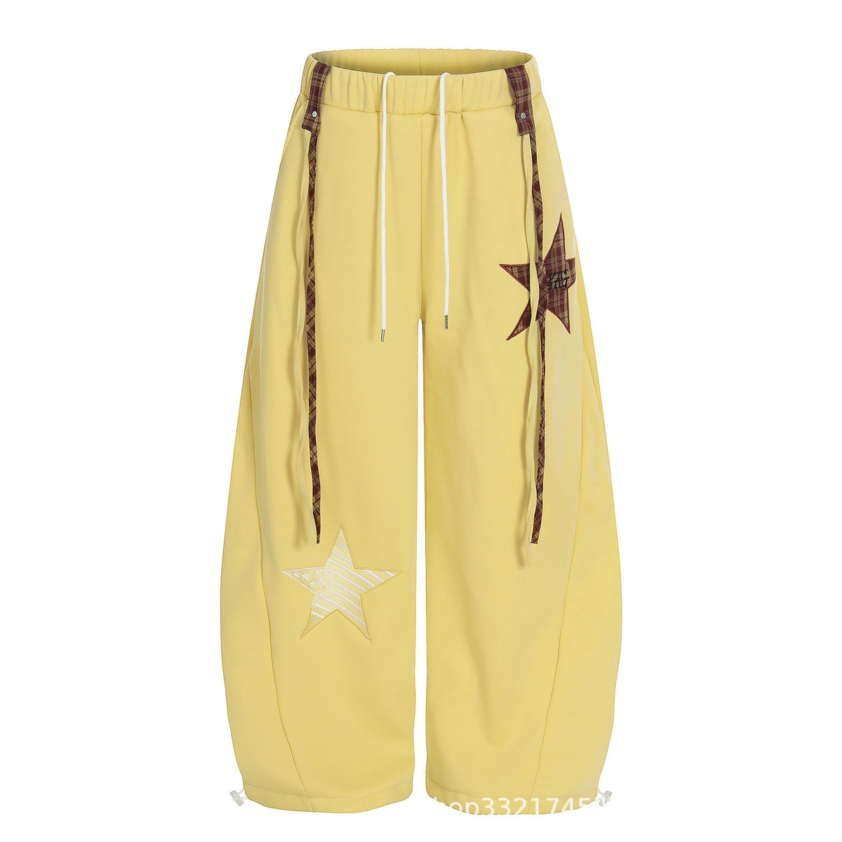 Women’s Starry Embroidered Fleece-Lined Pants