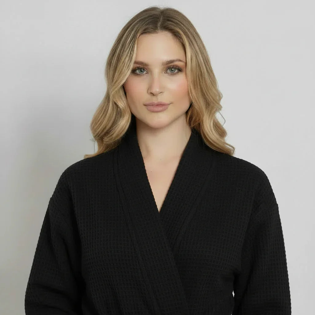 Waffle Weave Spa Robe