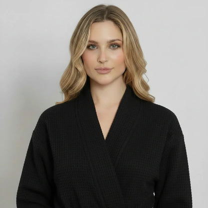 Waffle Weave Spa Robe