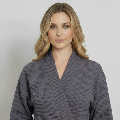 Waffle Weave Spa Robe