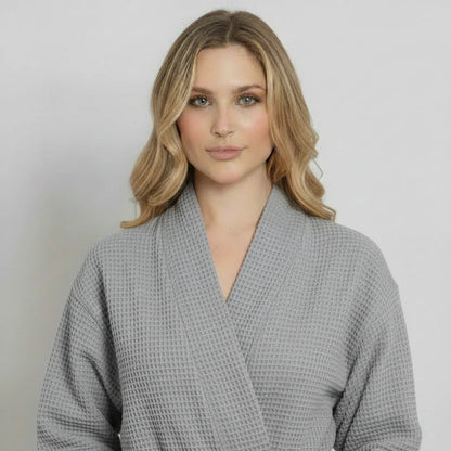 Waffle Weave Spa Robe
