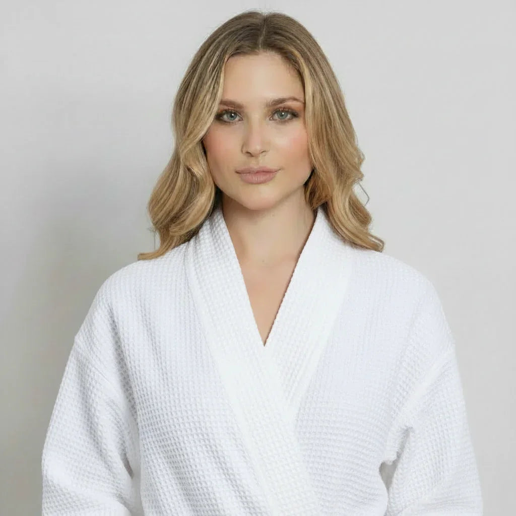 Waffle Weave Spa Robe