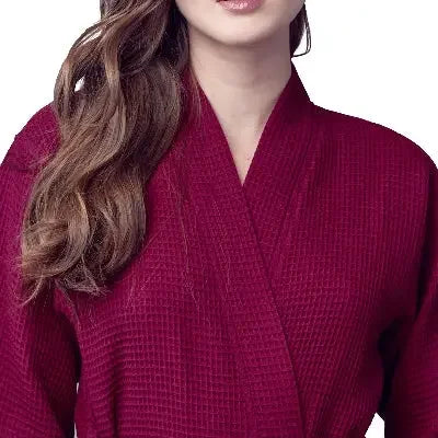 Waffle Weave Spa Robe