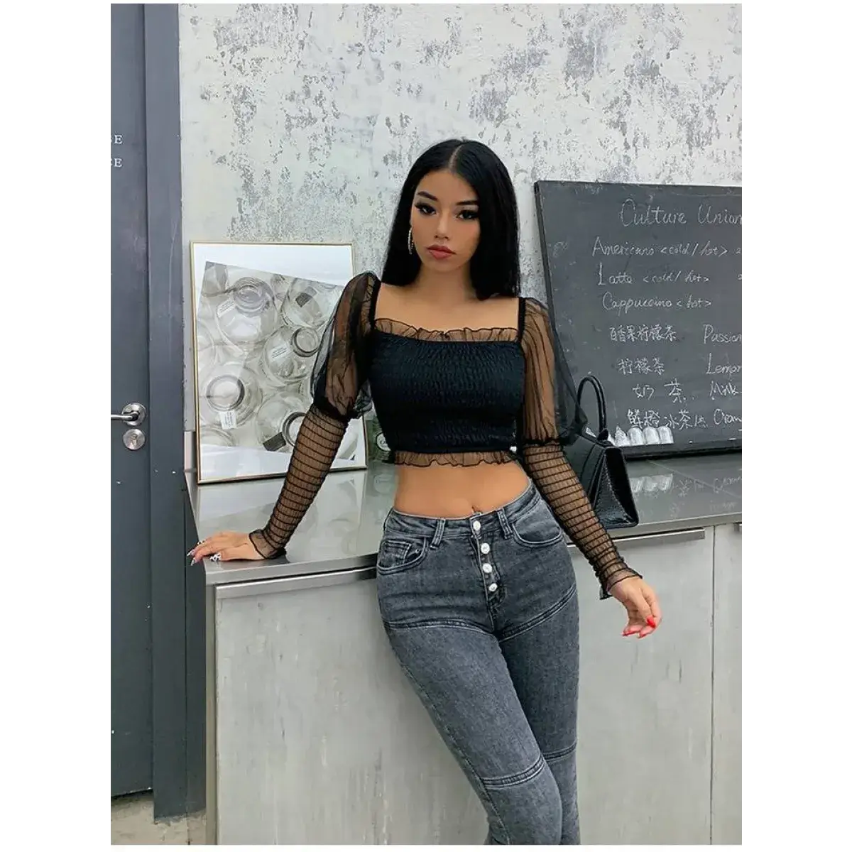 Women’s High-Waist Skinny Jeans