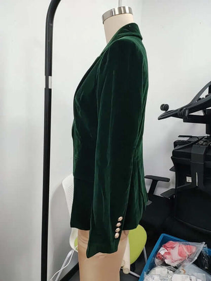Women’s Velvet Suit Jacket