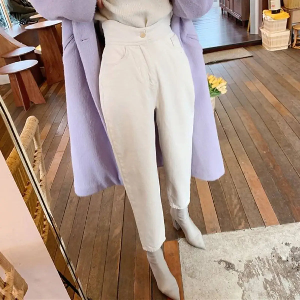 Women’s Loose Korean Jeans