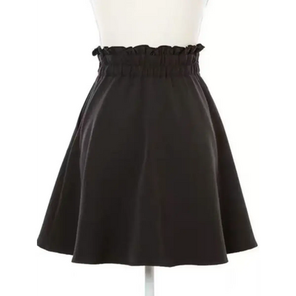 Heart Rhinestone A-Line Mini Skirt