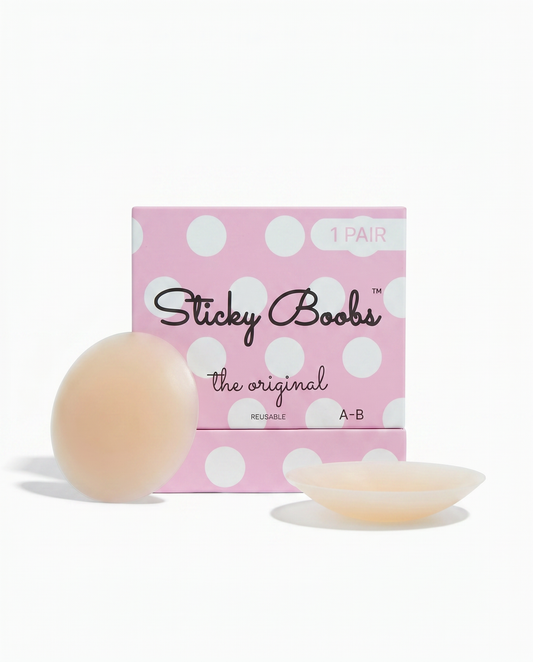 The Original Sticky Boobs – Adhesive Silicone Nipple Covers