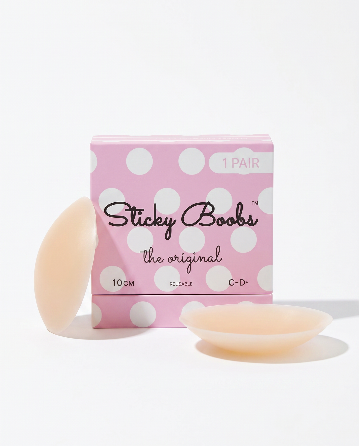 The Original Sticky Boobs – Adhesive Silicone Nipple Covers