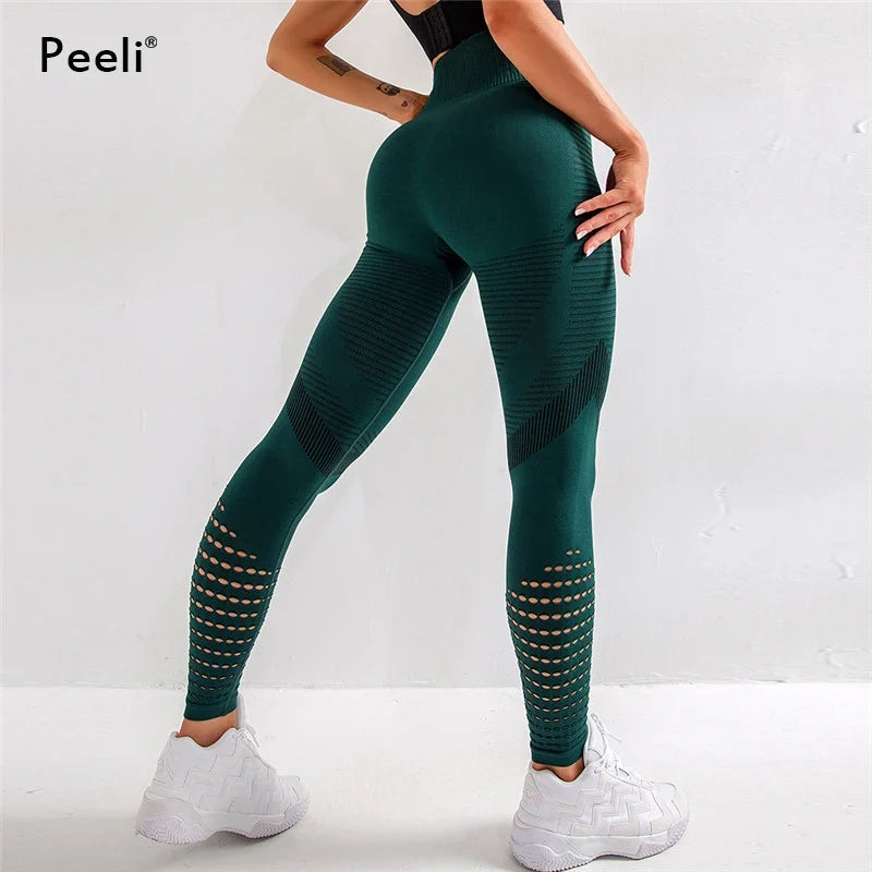 High-Waist Seamless Leggings