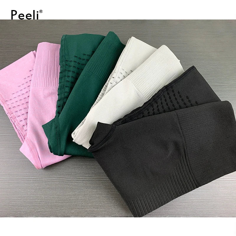 High-Waist Seamless Leggings