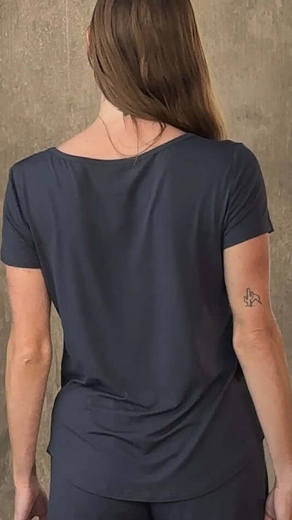 Women’s Bamboo Lounge T-Shirt & Shorts Set