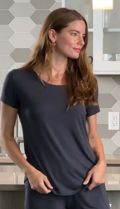 Women’s Bamboo Lounge T-Shirt & Shorts Set