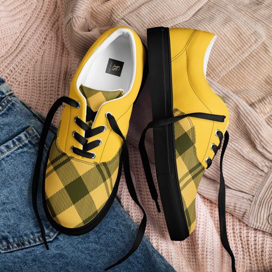 Women’s Lace-Up Canvas Sneakers