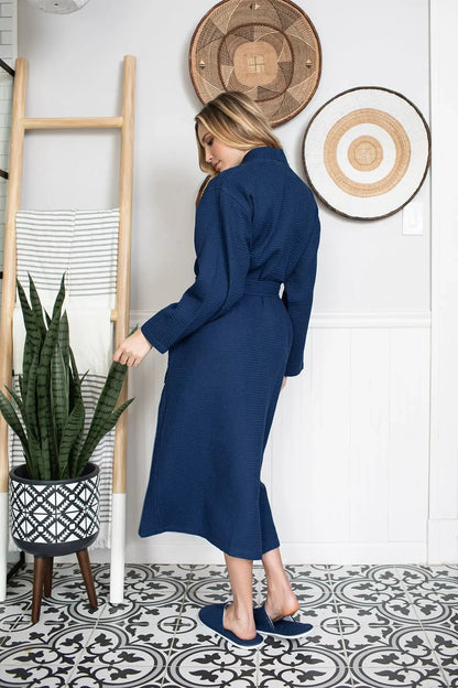 Waffle Weave Spa Robe
